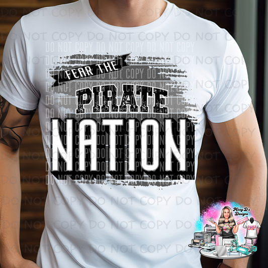 Fear the Pirate Nation SHIRT