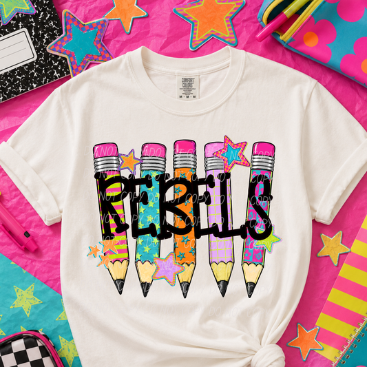Rebels Colorful Pencils Sweatshirt