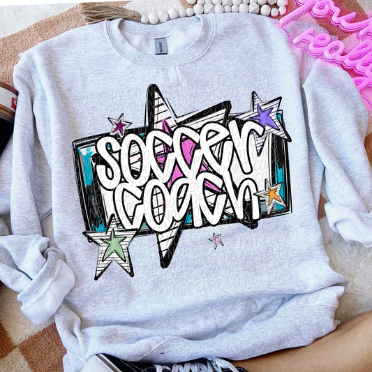 Soccer Coach Bright Stars SHIRT