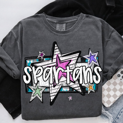 Bright Stars Mascot SHIRT Multiple Mascots to Choose from