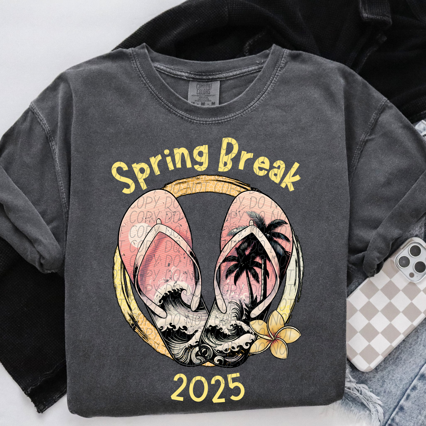 Spring Break 2025 Yellow2 SHIRT
