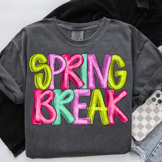 Spring Break Colorful SHIRT