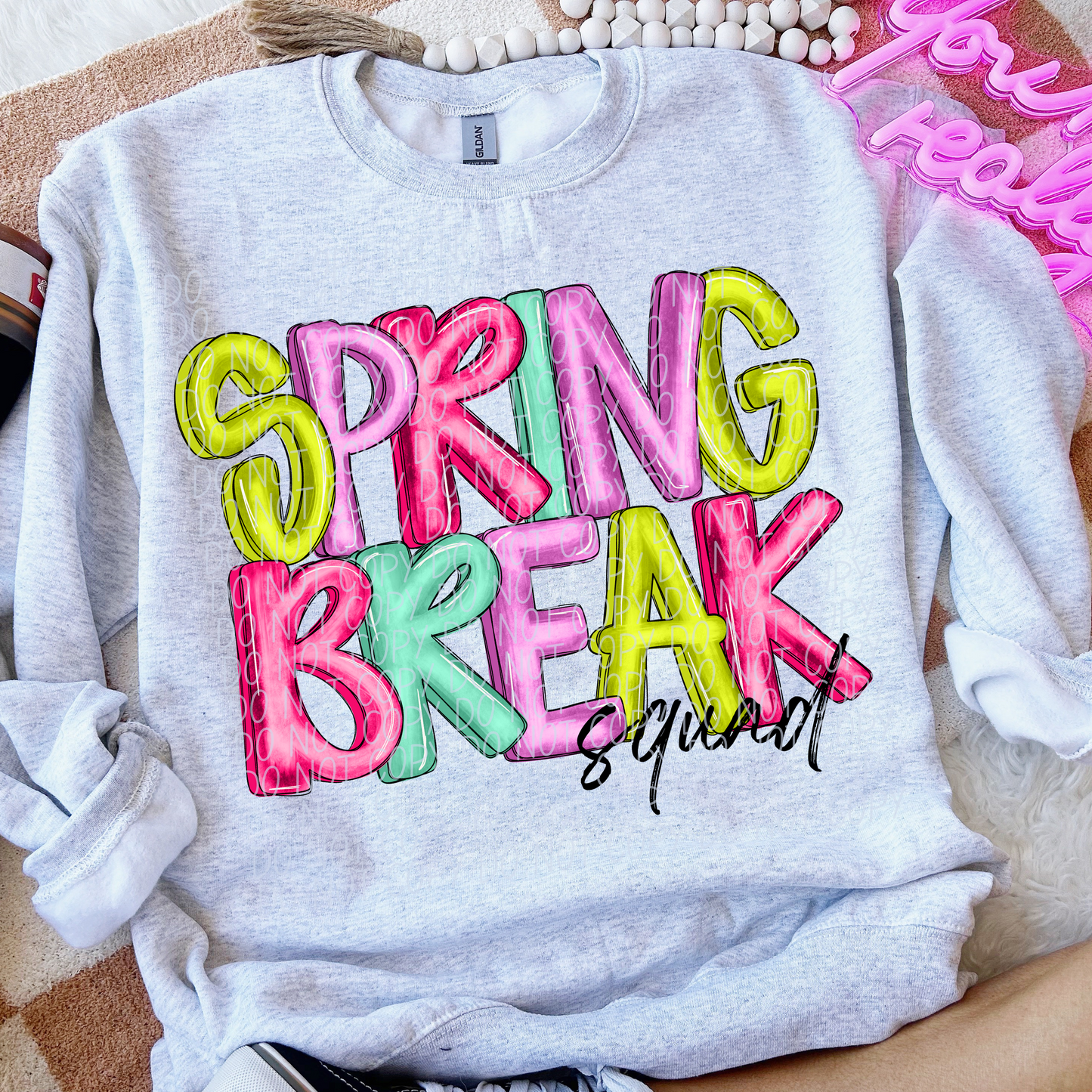 Spring Break Squad Colorful  SHIRT