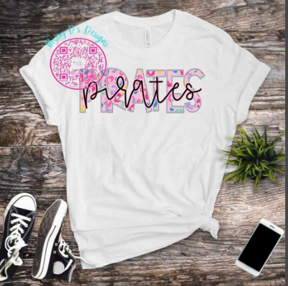 FLORAL PIRATES SHIRT