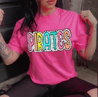 Dalmation Colorful Pirates SHIRT