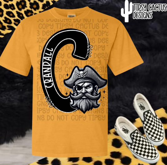 Big C Crandall Pirates SHIRT