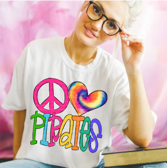 Peace Love Pirates SHIRT