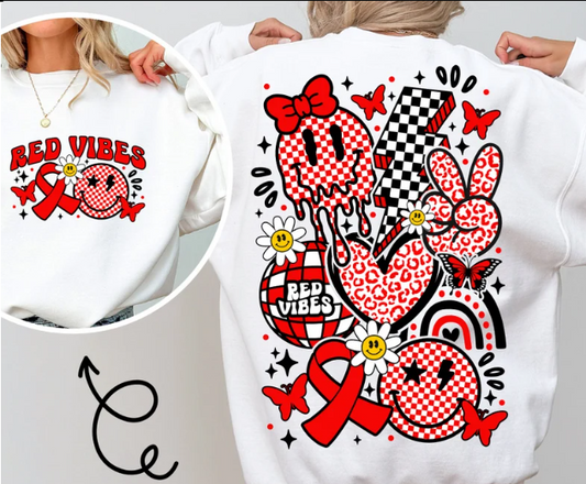 Red Vibes Red Ribbon Week SHIRT 1077