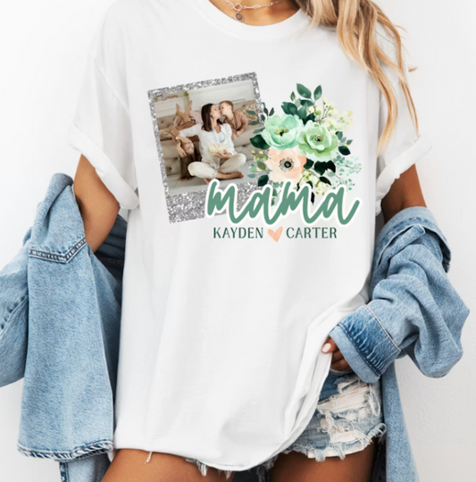 Customizable Mama or any Name  Personalized Name Custom  #2 Mother's Day DTF TRANSFER