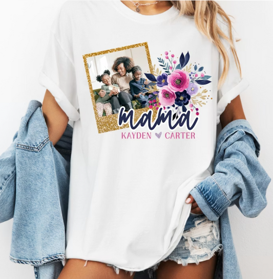 Customizable Mama or any Name  Personalized Name Custom  #3 Mother's Day DTF TRANSFER