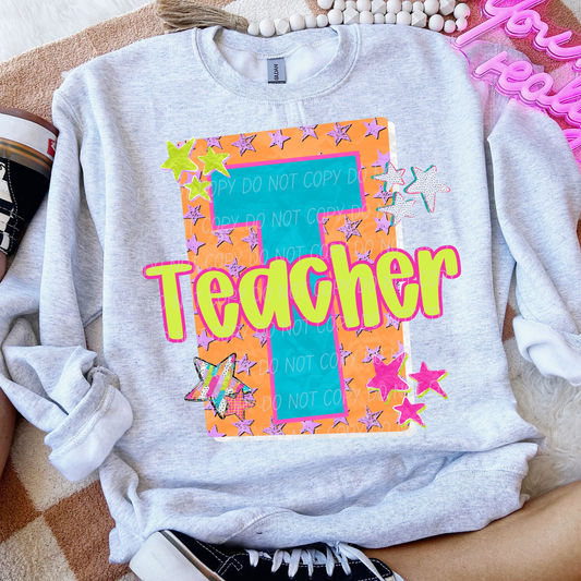 Teacher 2 Crewneck Sweatshirt