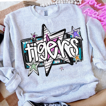 Bright Stars Mascot SHIRT Multiple Mascots to Choose from