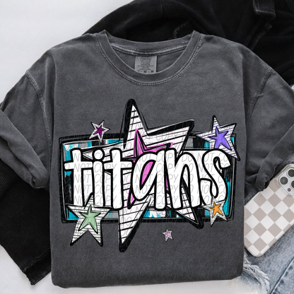 Bright Stars Mascot SHIRT Multiple Mascots to Choose from