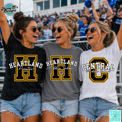 Week 3 - $10 Spirit Shirt Special - Choose your Mascot!