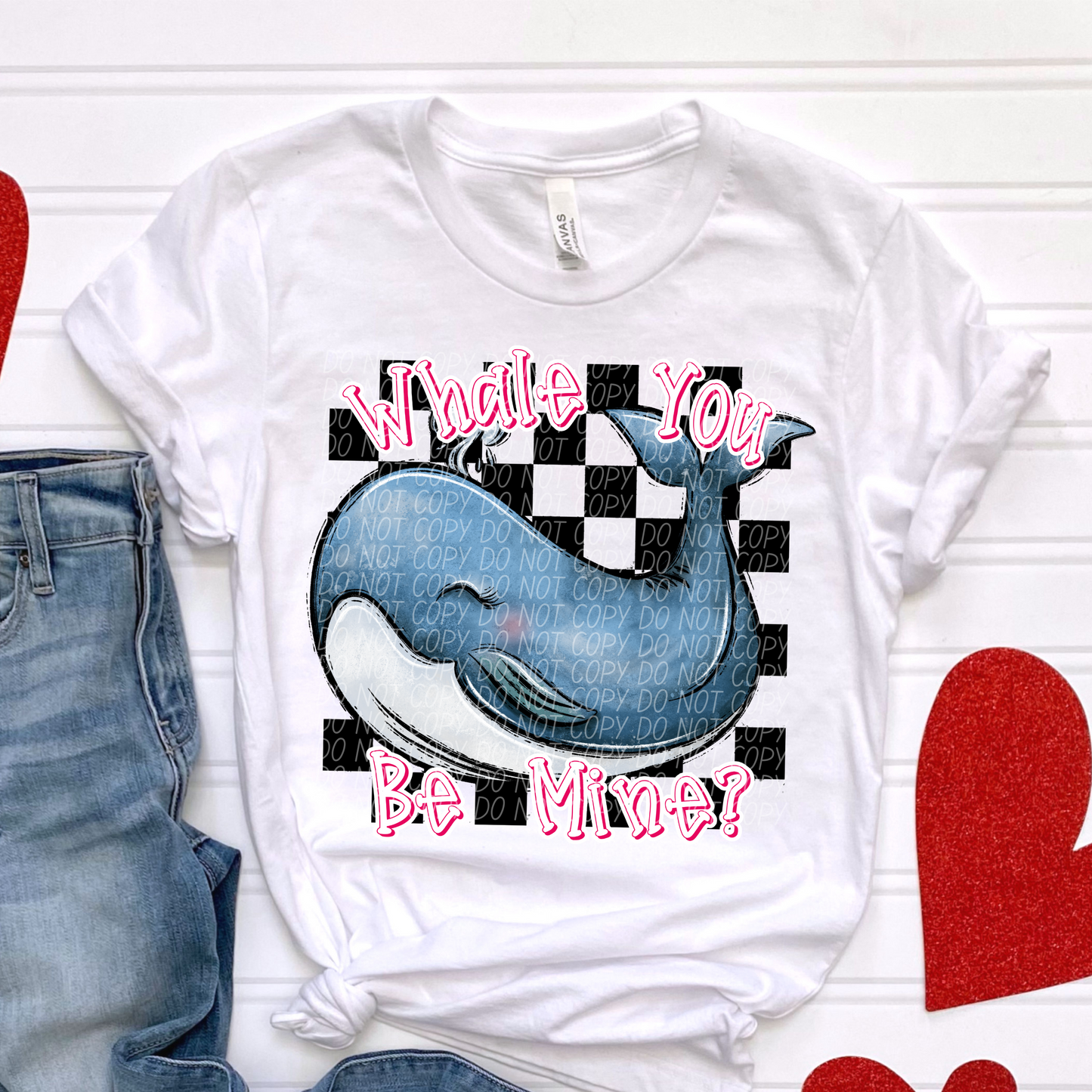 Whale You Be Mine Valentine SHIRT