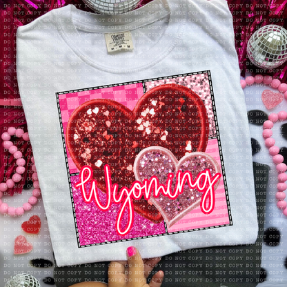 Valentine State DTF Transfer All 50 states available!
