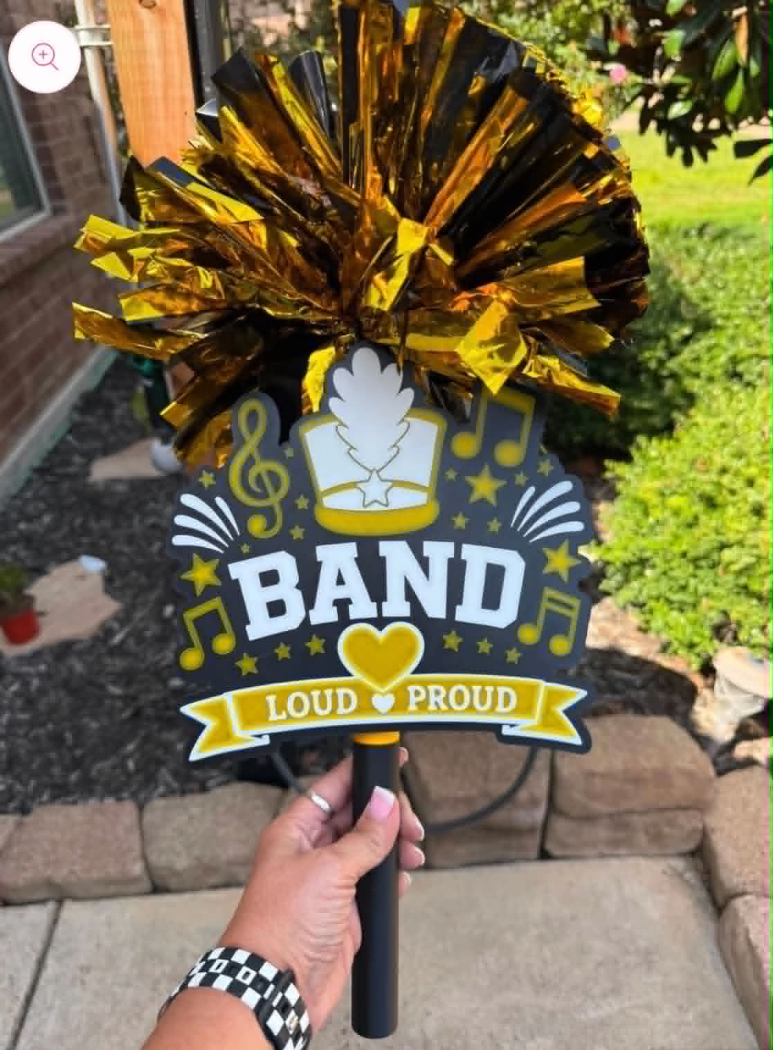 Custom Band Spirit Stick! Any Colors Available!