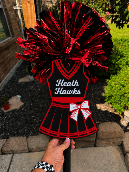 Custom Cheerleader Spirit Stick!