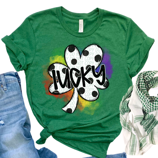 Lucky Dot Black SHIRT