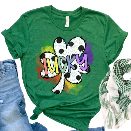 Lucky Dot Rainbow SHIRT