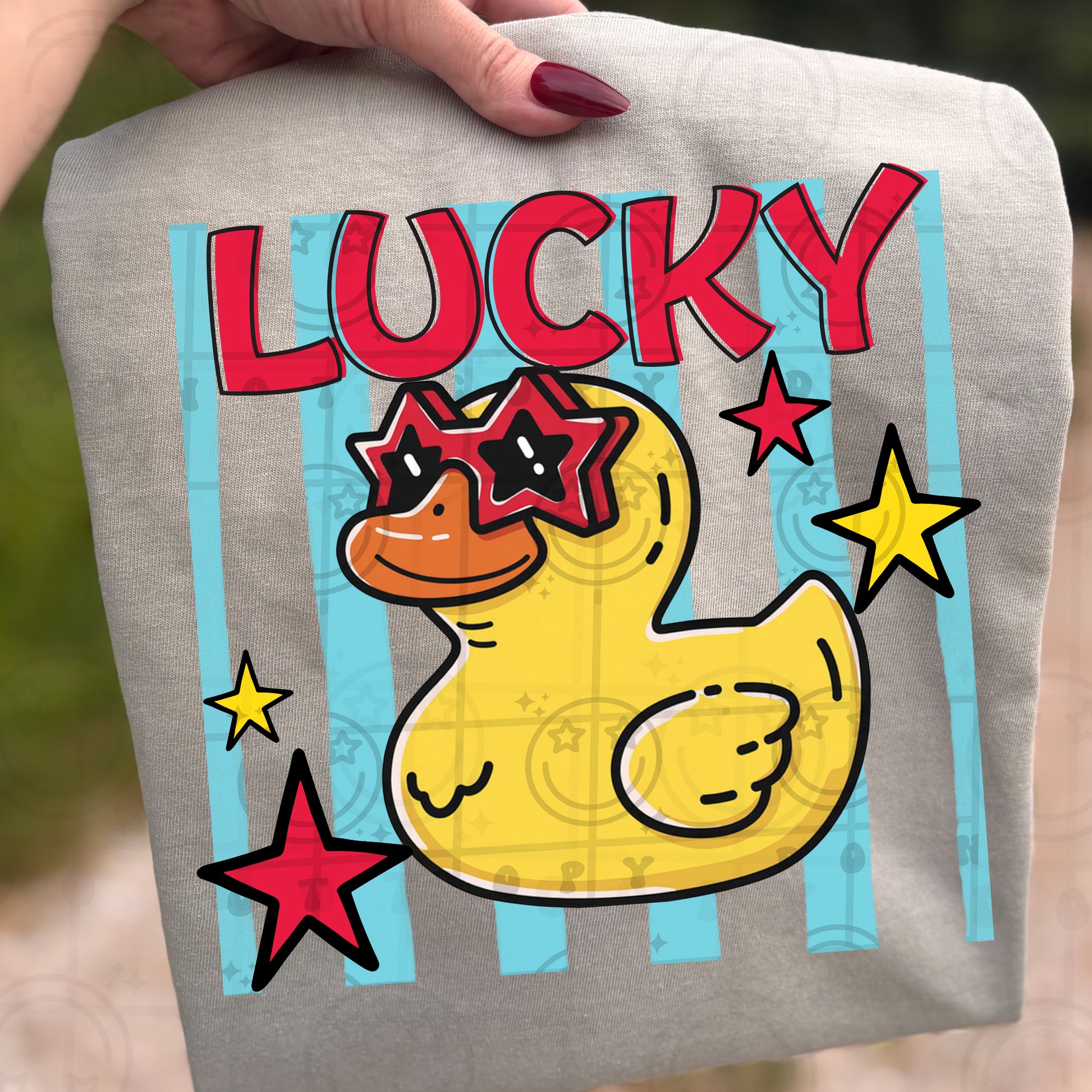 Lucky Duck Crewneck Sweatshirt