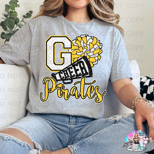 Go Pirates Cheer SHIRT 1018
