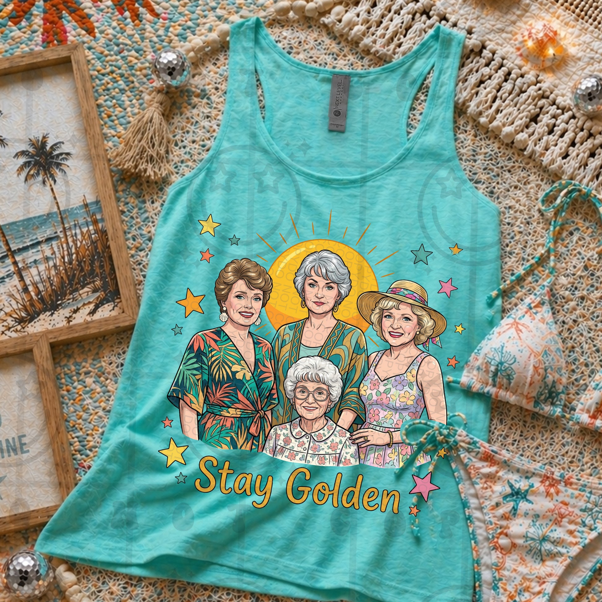 Stay Golden Summer Crewneck Sweatshirt