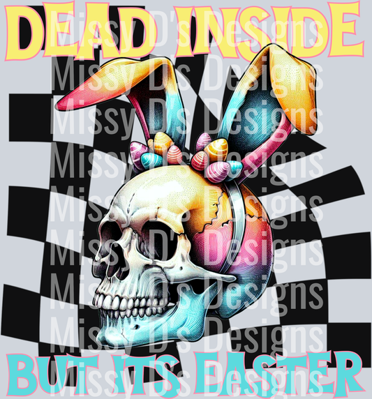 dead inside but its easter yellow