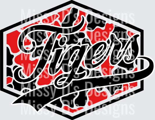 Camo Hexagon Terrell Tigers