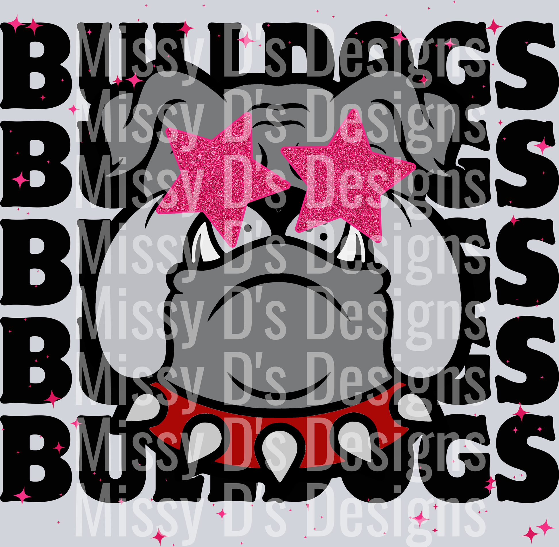 PreppyBulldogsPink