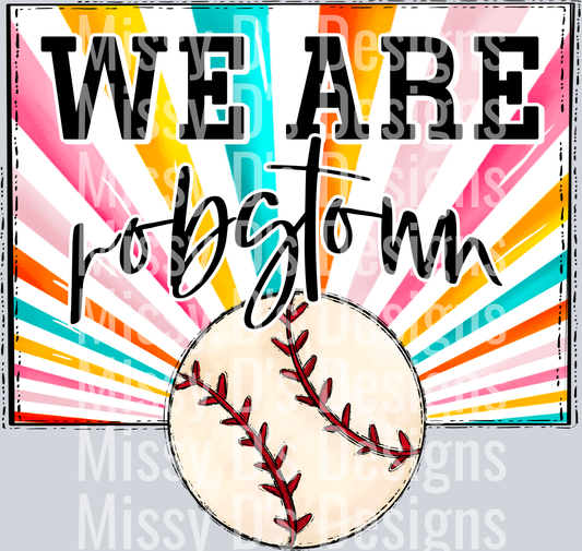 sunburst WE ARE robstown baseball