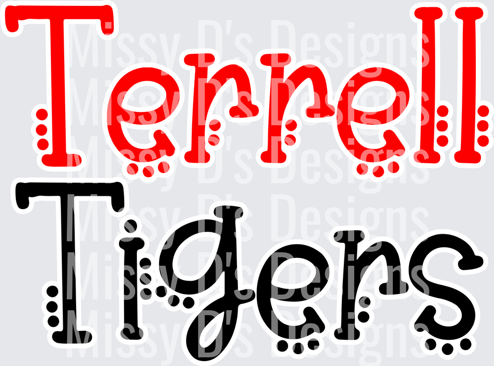 Dotted Terrell Tigers (1)
