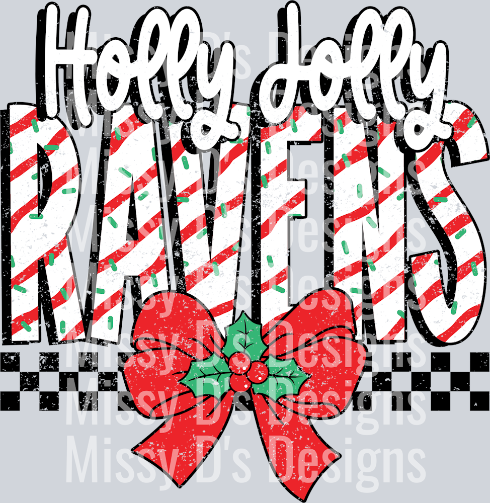 Holly Jolly Ravens