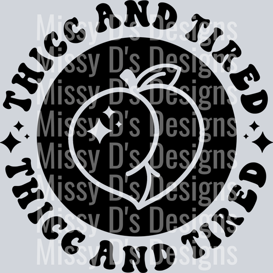 Thicc And Tired Pocket Design