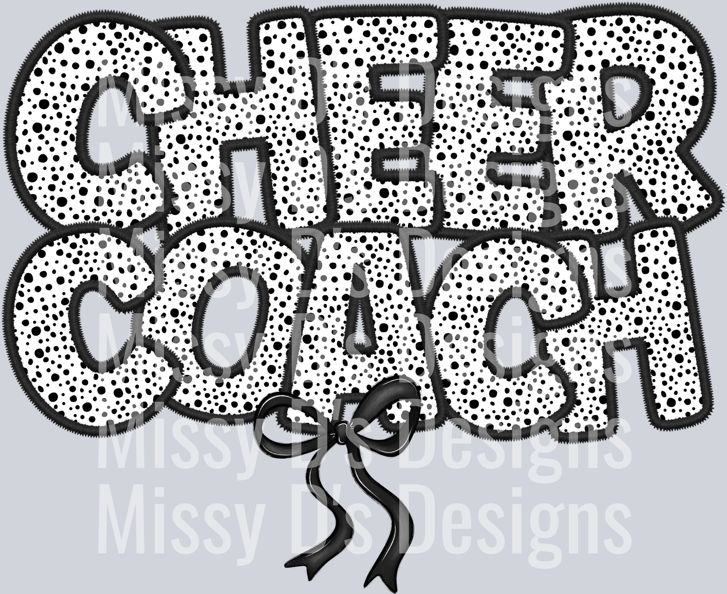 CHEER COACH BOW