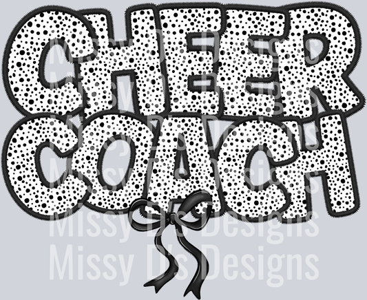 CHEER COACH BOW
