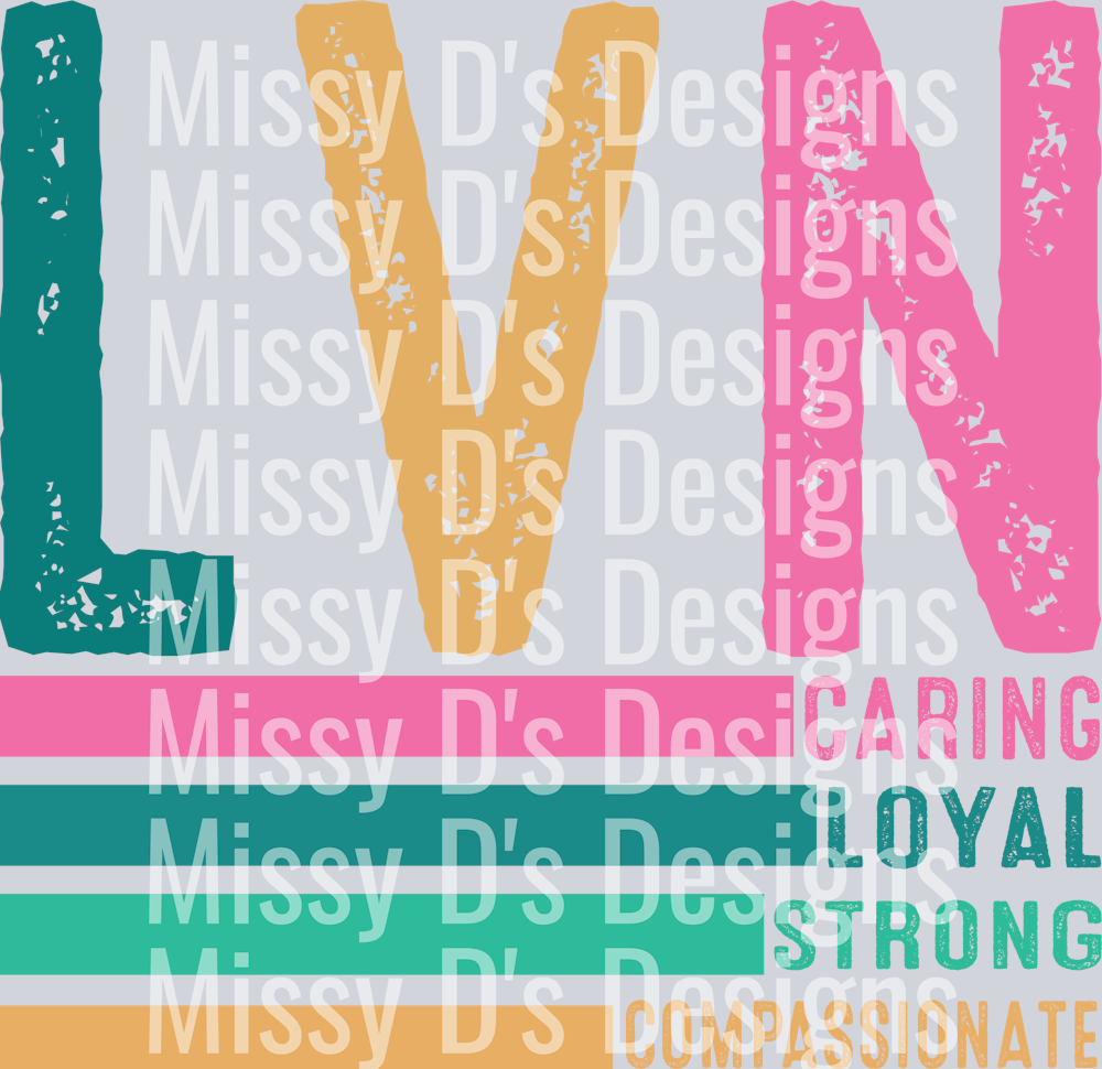 LVN stacked distressed