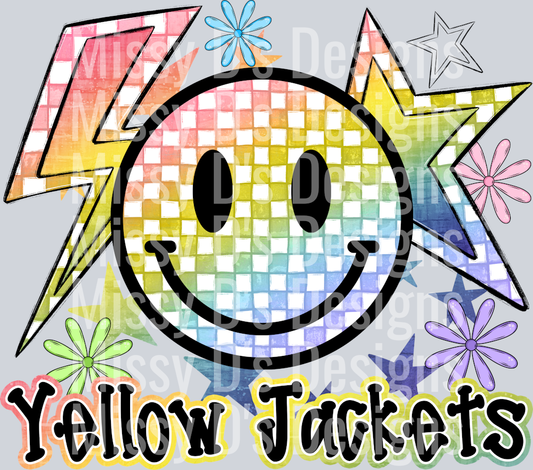 SMILEY RAINBOW Yellow Jackets