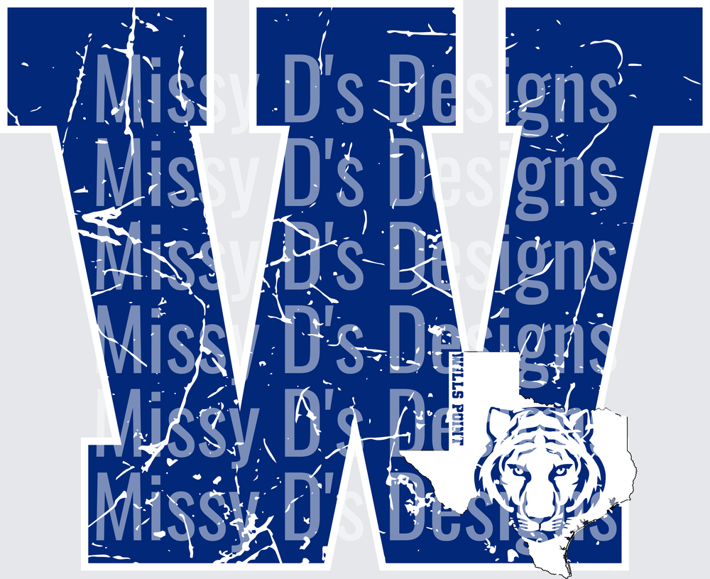 distressed wills point tigers