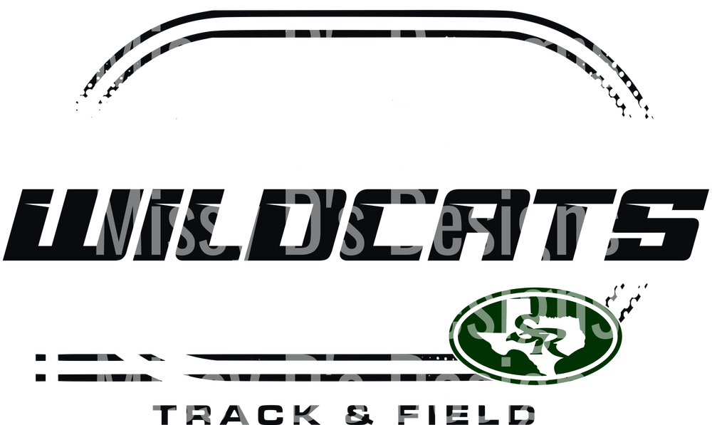 Wildcats Track and Field Team Logo Design