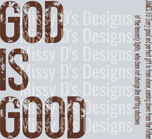 Godisgoodjames1BROWN