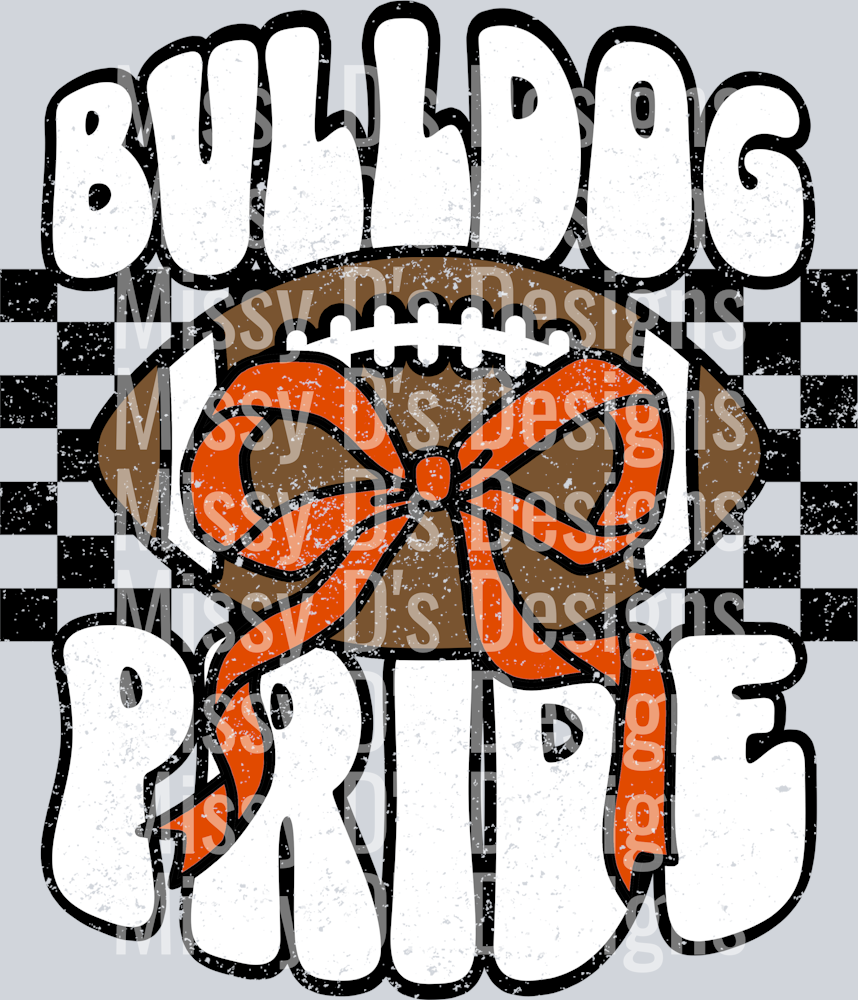 Orange Bulldog Pride