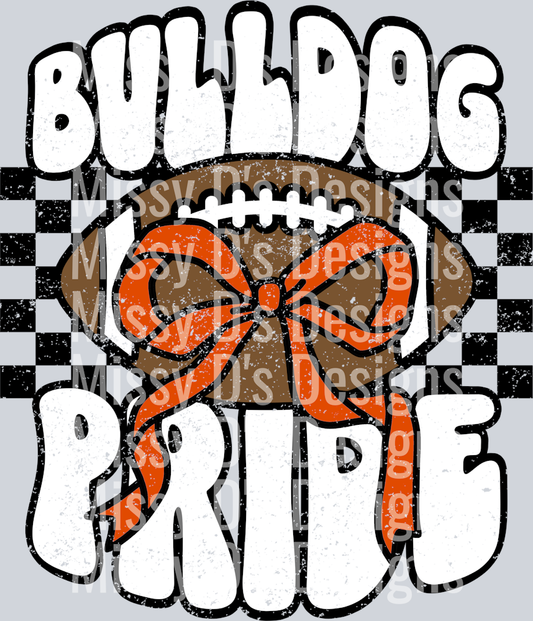 Orange Bulldog Pride