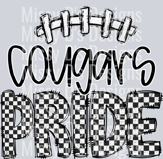 checkered PRIDE cougars