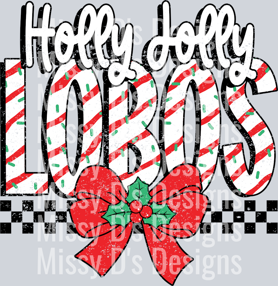 Holly Jolly Lobos
