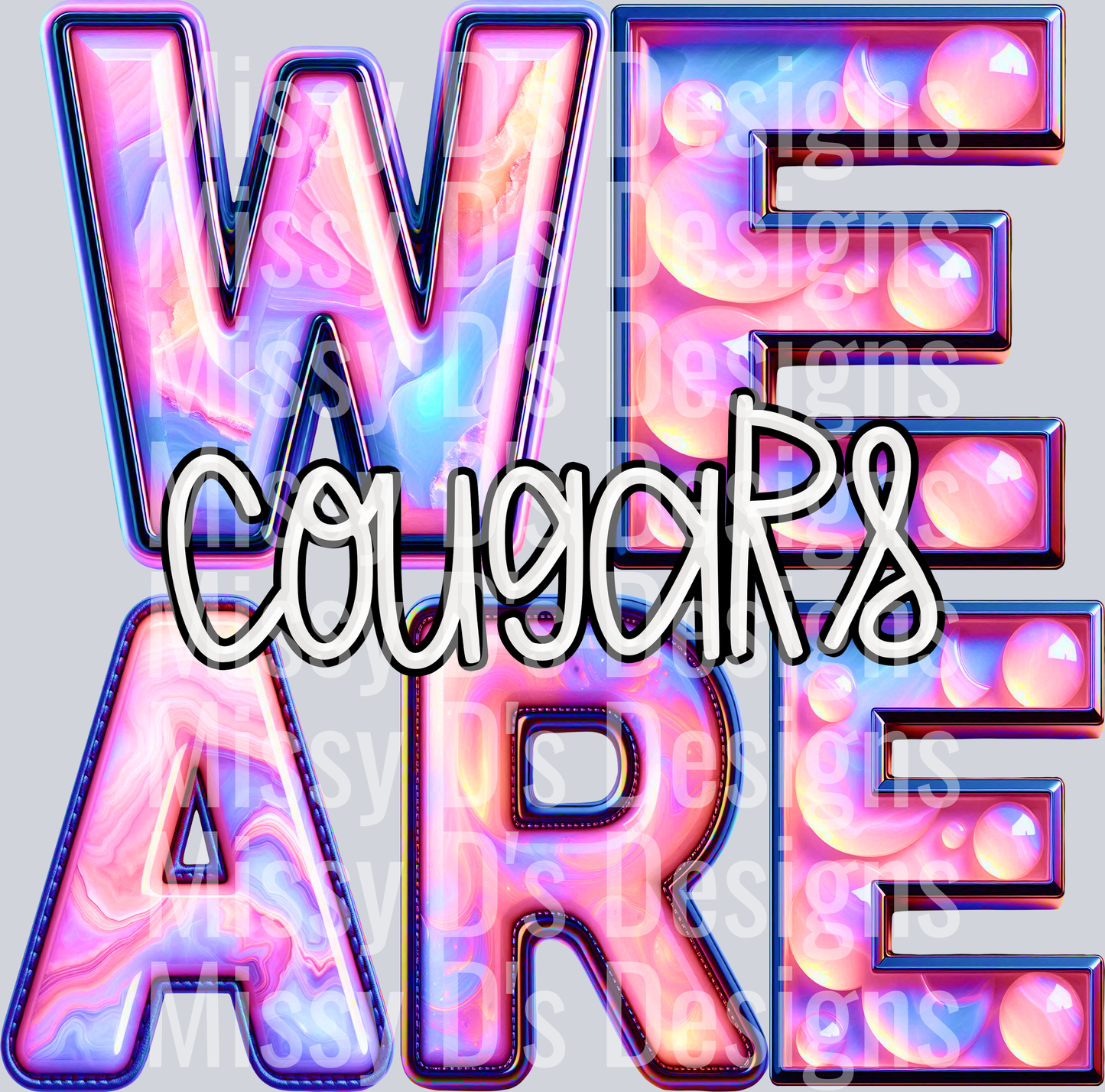 pink gemstone cougars