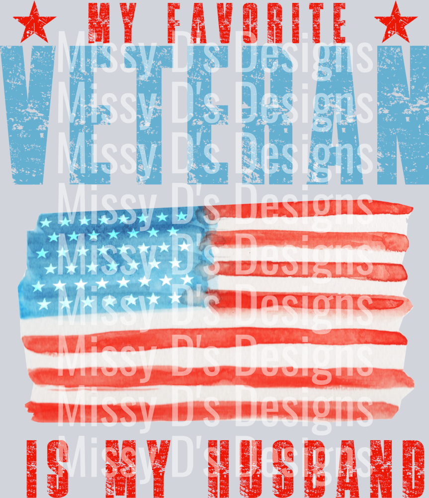 My FAvorite Veteran is my husband