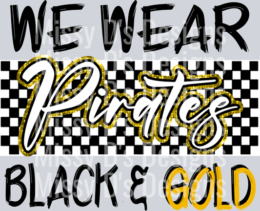 1Pirates Black Gold NEW