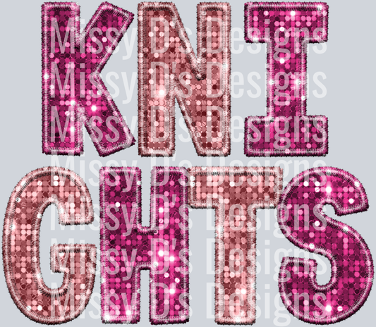 KNIGHTS PINK