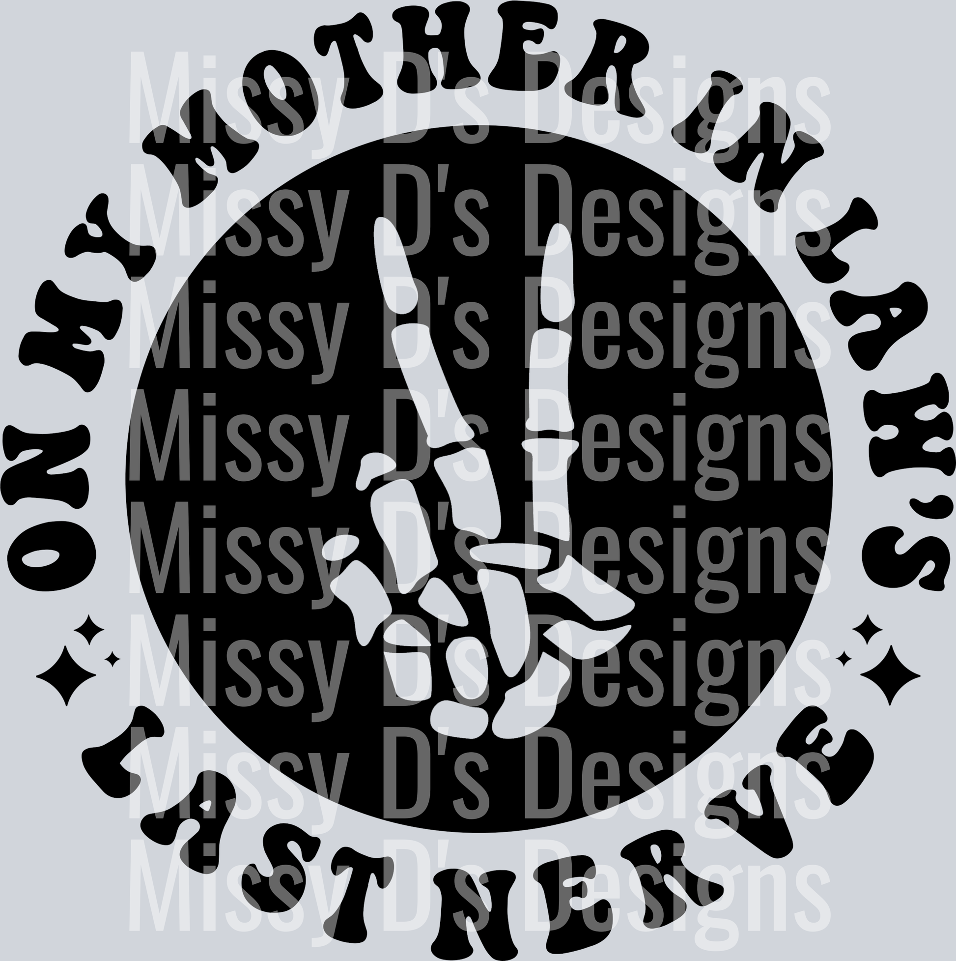 On My Mother In Laws Last Nerve Pocket Design